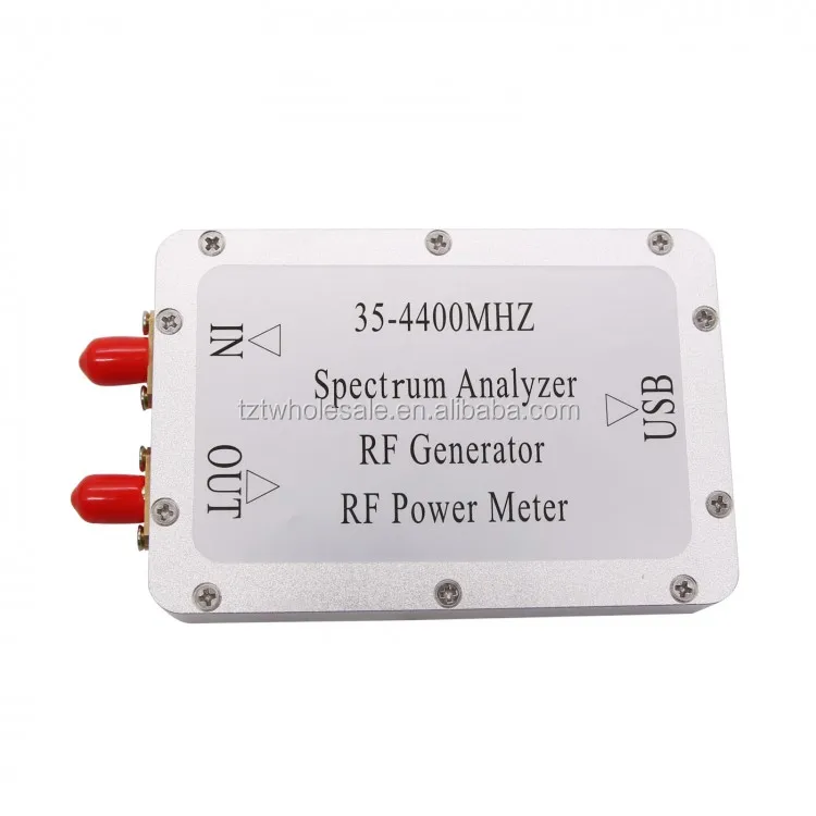 USB Simple Spectrum Analyzer 35-4400MHz  RF Signal Generator RF Power Meter US 