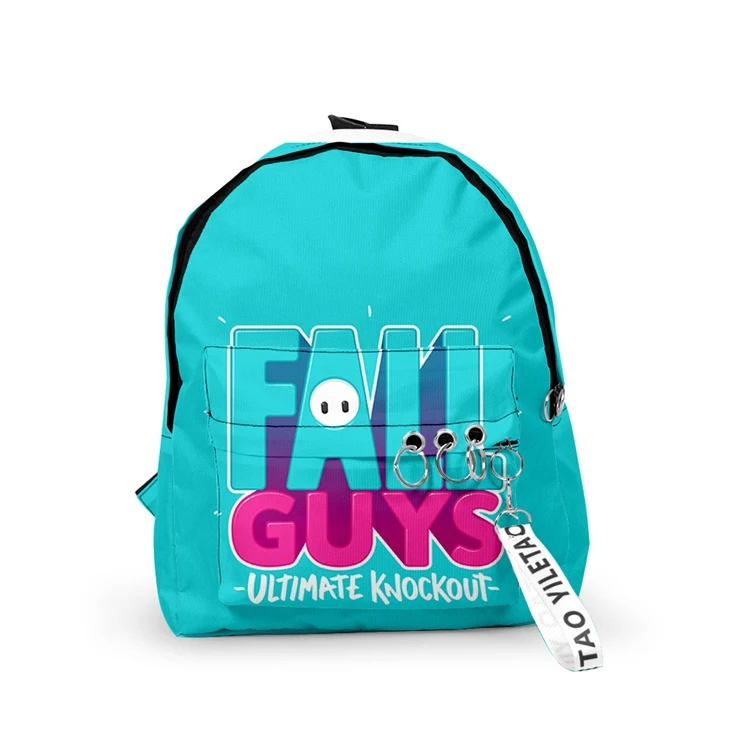 Hot Game Fall Guys 3d Digital Printing Fall Guys Backpack Game Fall
