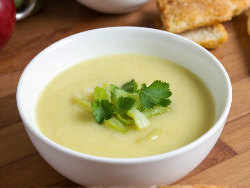 Creamy Leek and Potato Soup Without Cream: Dairy-Free Recipe