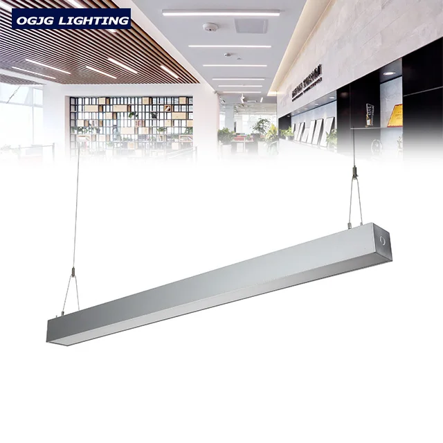 up and down Morden Desgin Industrial Indoor Trunking system Pendent linkable LED Linear light