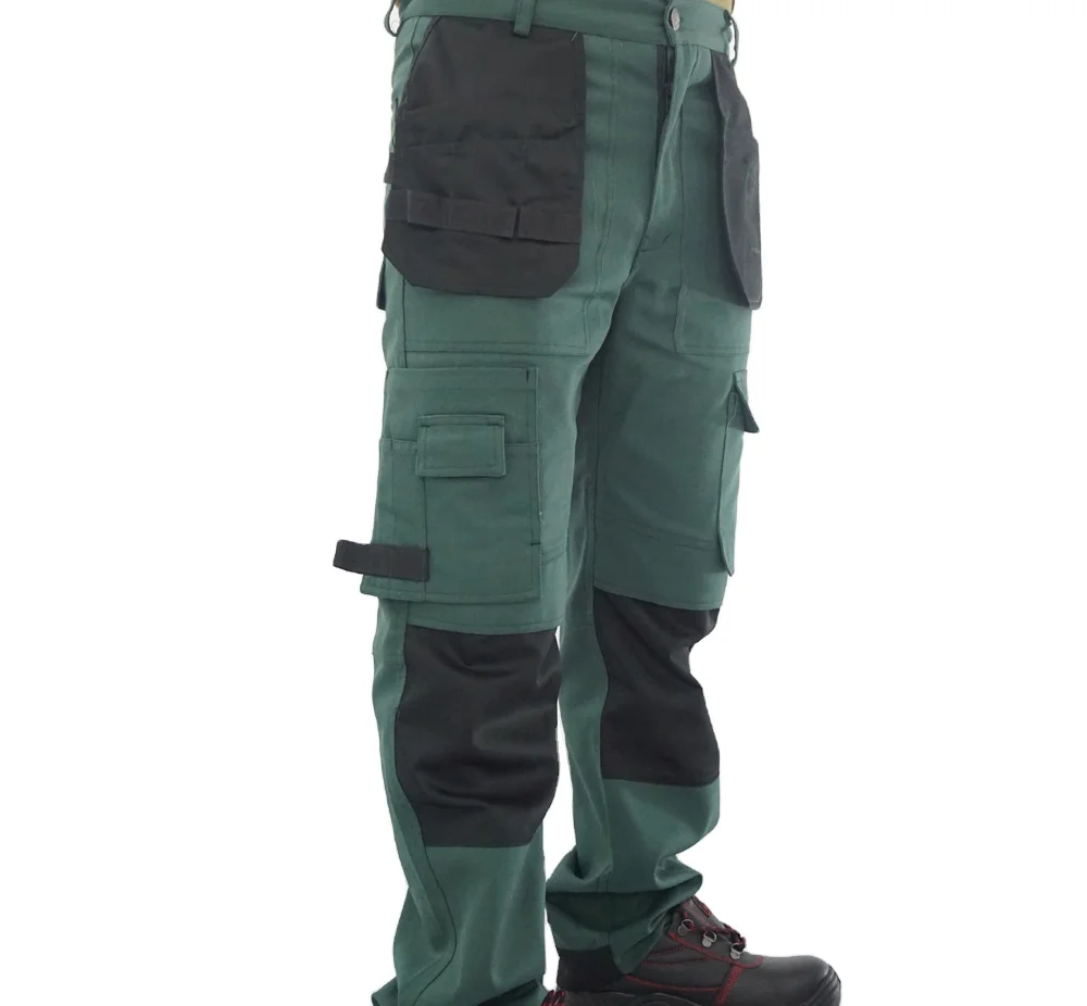 

Hot Sale Mens Cargo Pants With 6 Pockets Cheap Cargo Work Pant Manufacture Flame Retardant Clothes, Grey