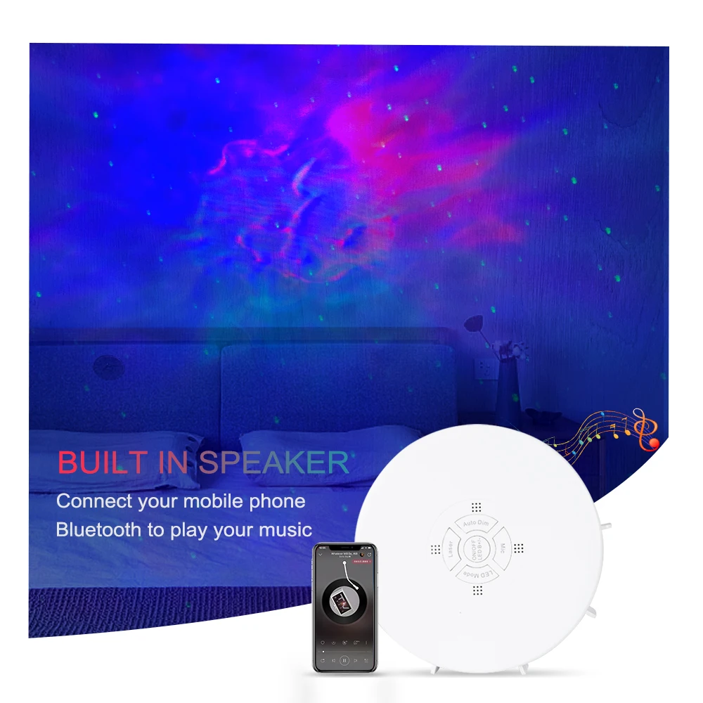 

Bedroom Starry Projection Lamp Laser Stage Decoration Bar Ambience Starry Projector Lamp