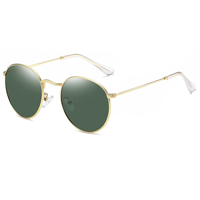 

Superhot Eyewear 70526 Classic Men Women Polarized Round Metal Sunglasses