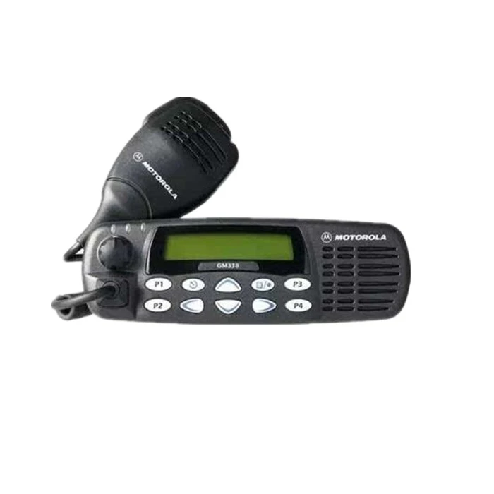 

Motorola GM338 Mobile Radio Transceiver Vhf Car Radio,walkie talkie 50km, Black