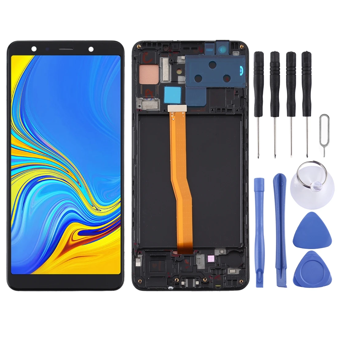 

TFT Material LCD Screen Display for Samsung Galaxy A7 (2018) / SM-A750F