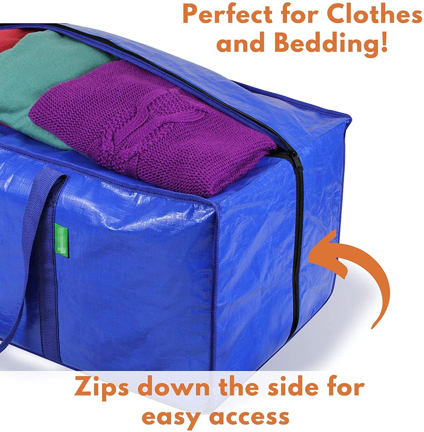 Factory Wholesale Good Quality Heavy Duty Extra Large Storage Bags Moving Bag Totes Xl Storage