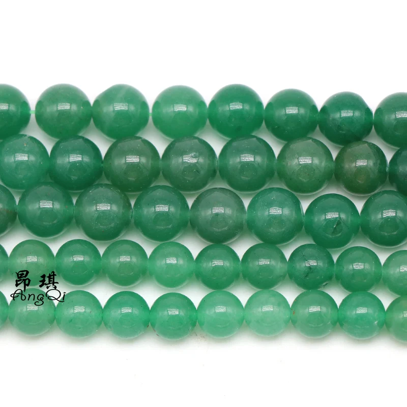 

Factory Price 4mm 6mm 8mm 10mm Round Natural Green Aventurine Stone Beads For DIY Jewelry Making