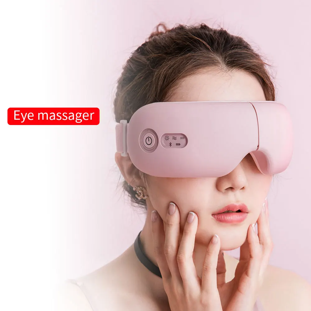 

portable wireless electric smart mini heated Sleep aid beauty eye massager
