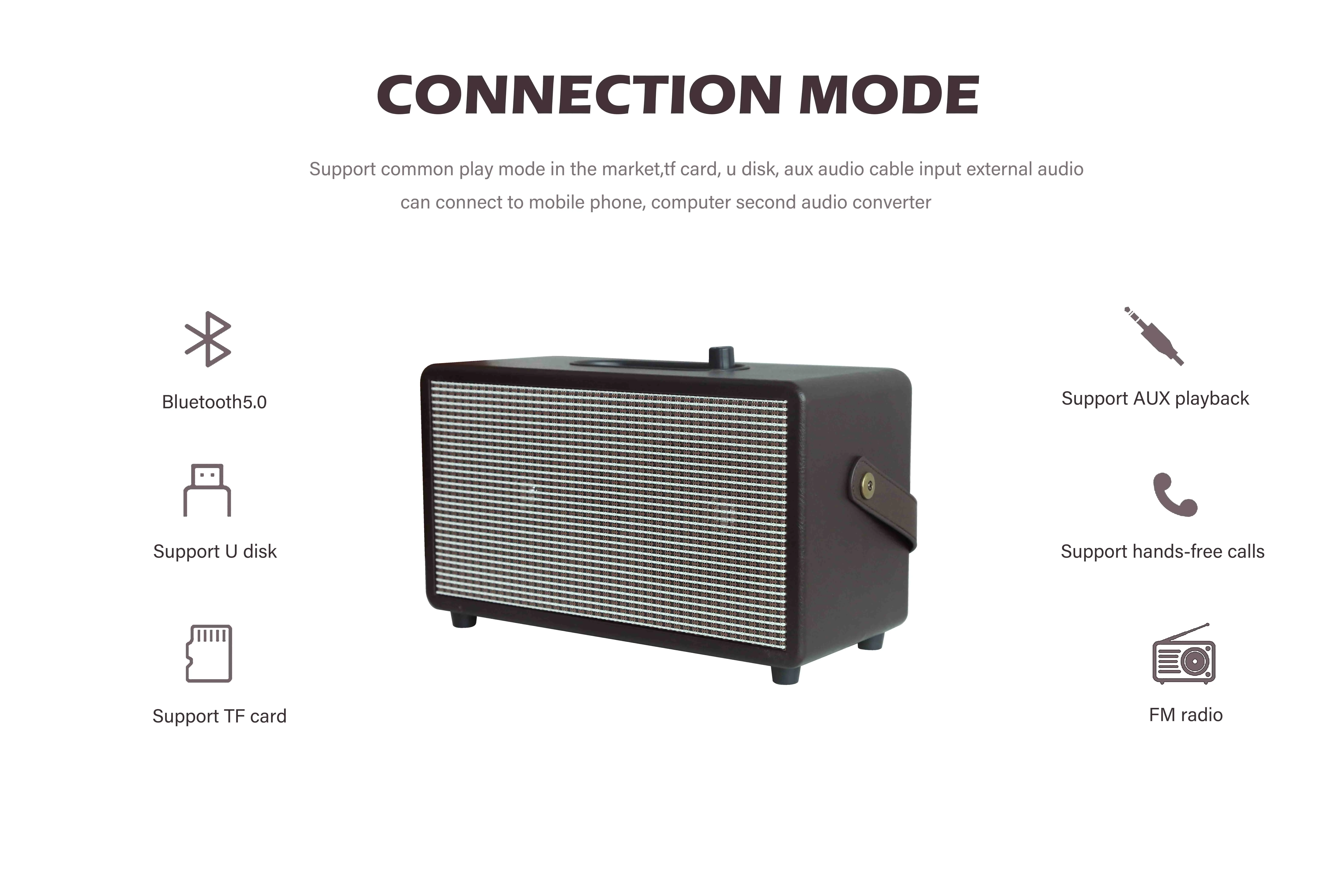 High power portable trolley wireless bluetooth speaker - ANKUX.COM
