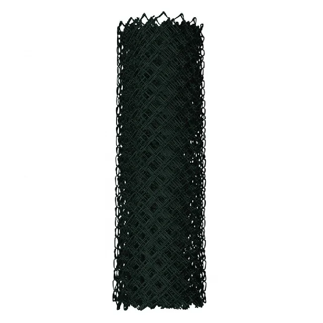 

Black color PVC coated galvanized chain link fence used for backyard, Black, dark green, blue, silver, orange, green, yellow