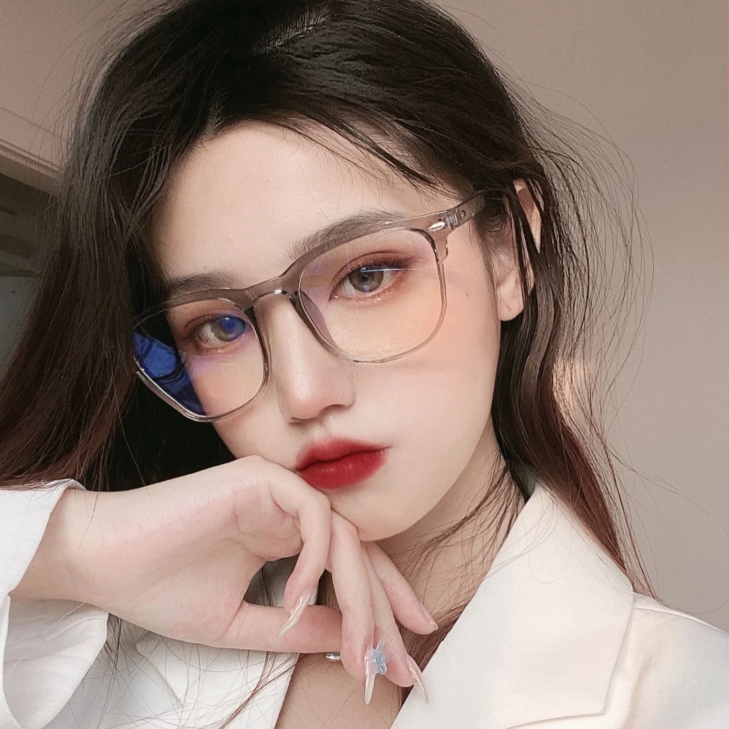 

SKYWAY Fashion Vintage Unisex Eye Glasses Adult Blue Light Blocking Glasses Optical Frames