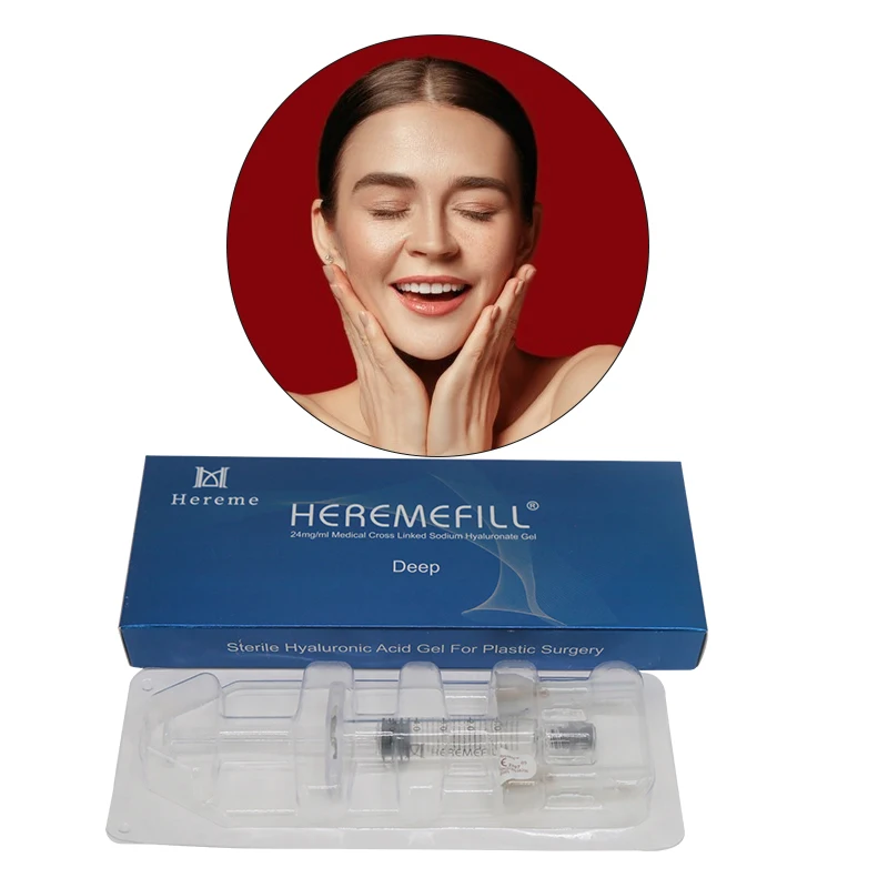 

Hot sale injectable acid hyaluronic injection cross linked dermal filler price