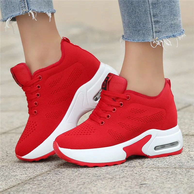 

Women Sports Shoes Fashion Sneakers ShopCeo Breathable Air Mesh Outdoor Running Shoes, Shown