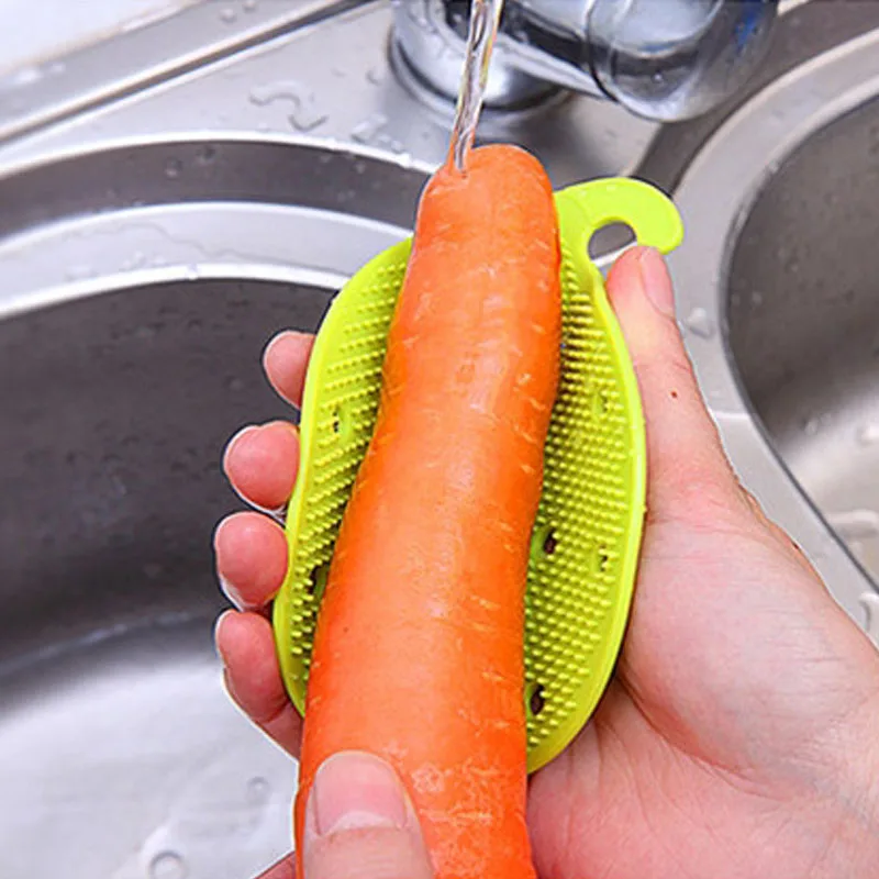 

Protect Hand Dirt Clean Brushes Easy Cleaning Tools Potato Scrubber Fruit Accessories Kitchen Gadgets