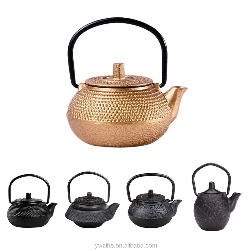 Toptier Mini Little Teapot, Super Small Cast Iron