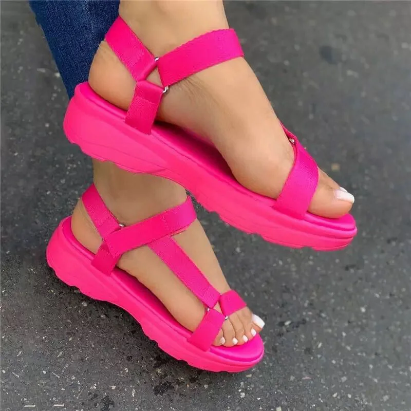

Essential Wedge Platform Shoes Cute Sandals Flat Sandales For Women