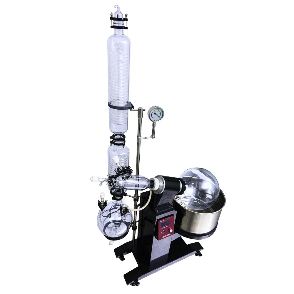 
WTRE-20 20L Industry Alcohol Vacuum Roto Evap Rotary Evaporator with Motorized lift 