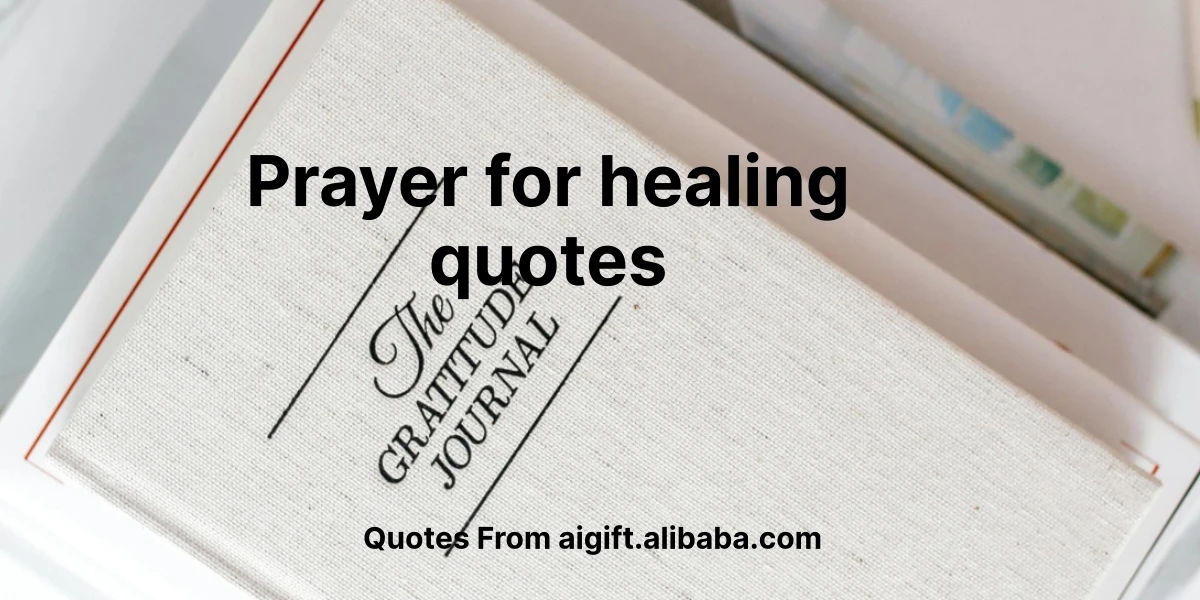 prayer for healing quotes