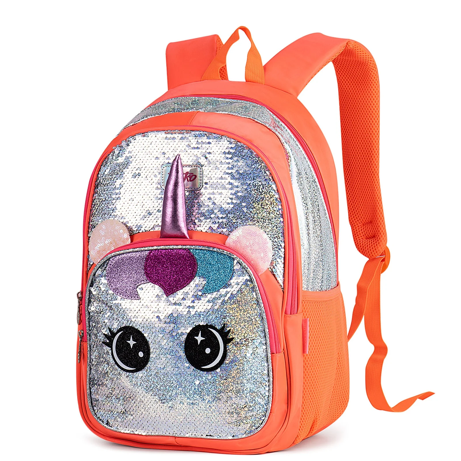 

6-12Years Sequin Unicorn Student Children Girl School Book Bag Cartoon Character Backpacks