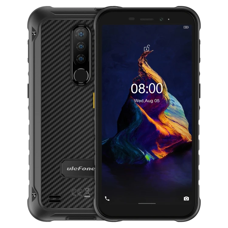 

Global Ulefone Armor X8 IP68 Waterproof Rugged Phone 4GB+64GB 5.7 inch Mobile Phones 4G Android 10 Smartphones