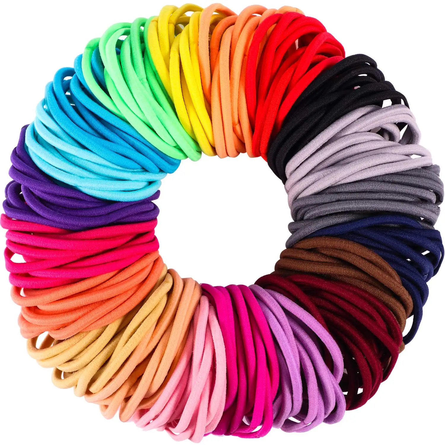 High Elastic Colors Hair Band Rubber Band Hair Rope For Girl - Buy Elastic Hair  Band,Hair Rope For Girl,Hair Rubber Band Product on 