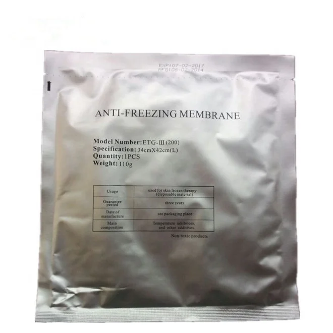 

wholesale anti-freeze membrane gel pad for cryolipolysis slimming machine OEM