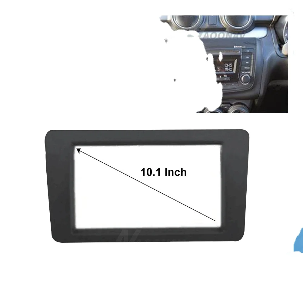 

10.1inch Car Radio Fascia Frame Dash Panel for Suzuki Swift 2018 (UV black) car Refitting Stereo Car dvd Plastic Frame Fascia