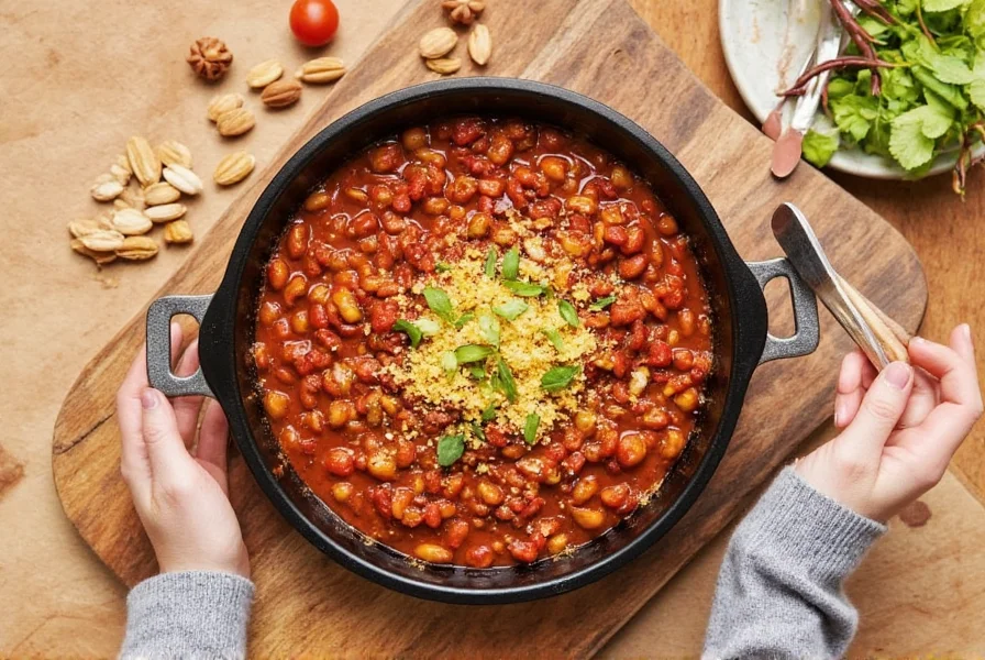 Crickpot Chili in a Bowl