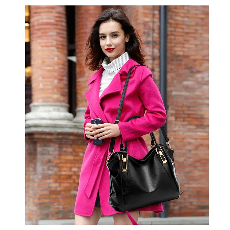 

2020 New fashion PU ladies bags handbag Woman's large-capacity shoulder bag