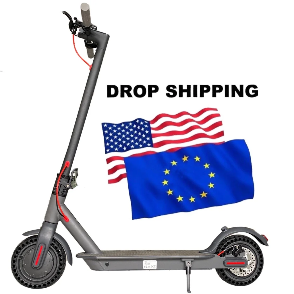 

Dropshipping EU Stock Off Road Two Wheels Foldable Folding Motor Mopeds Electrical Electric Scooters for Adults