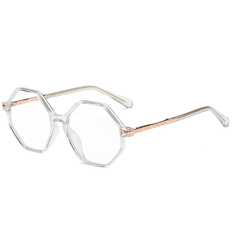 

Clear Frames Women Blocking Anti Perscription Round Frame Optical Children Blue Light Glasses, Shown