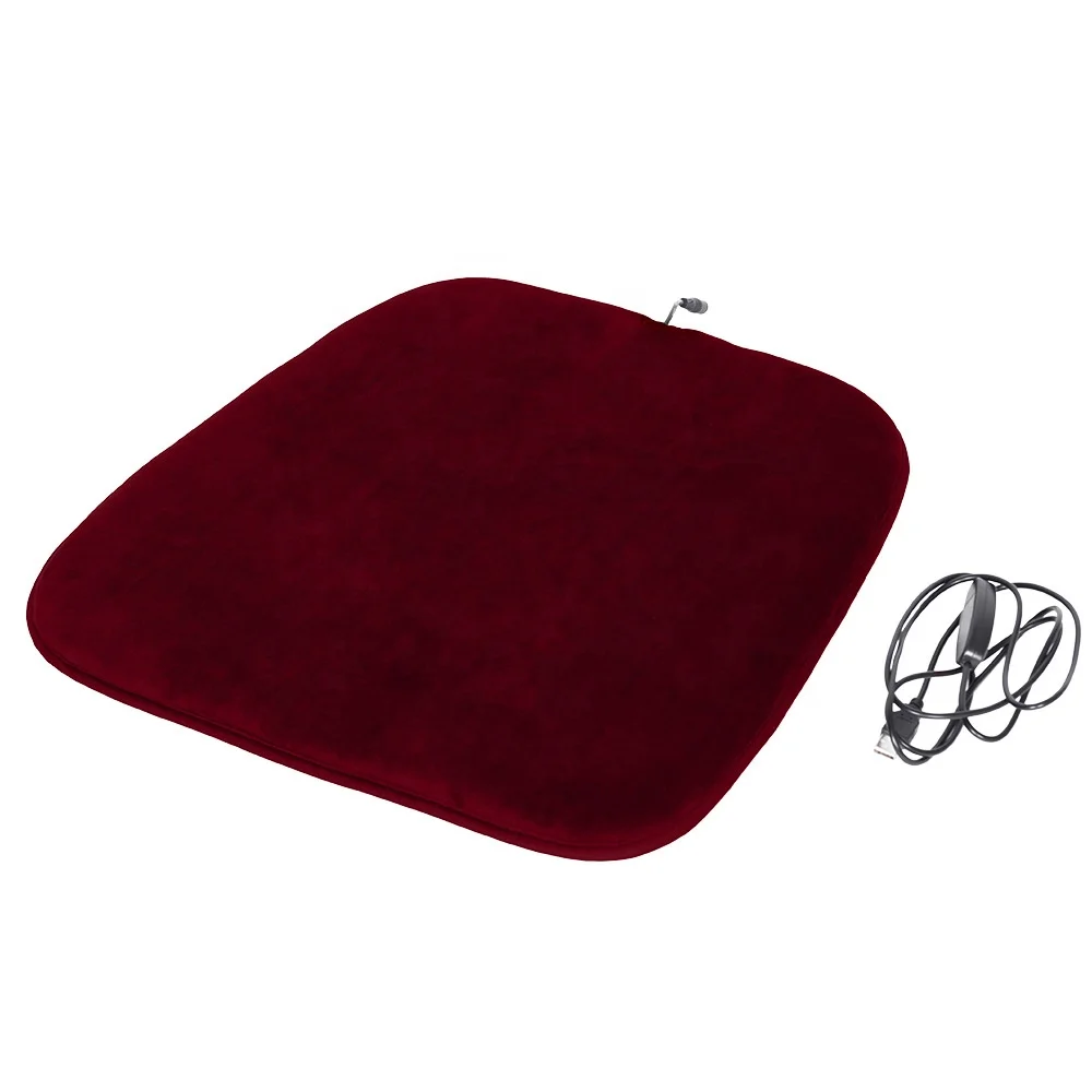 
Electric heating pad car office chair home seat cushion with non-slip bottom 