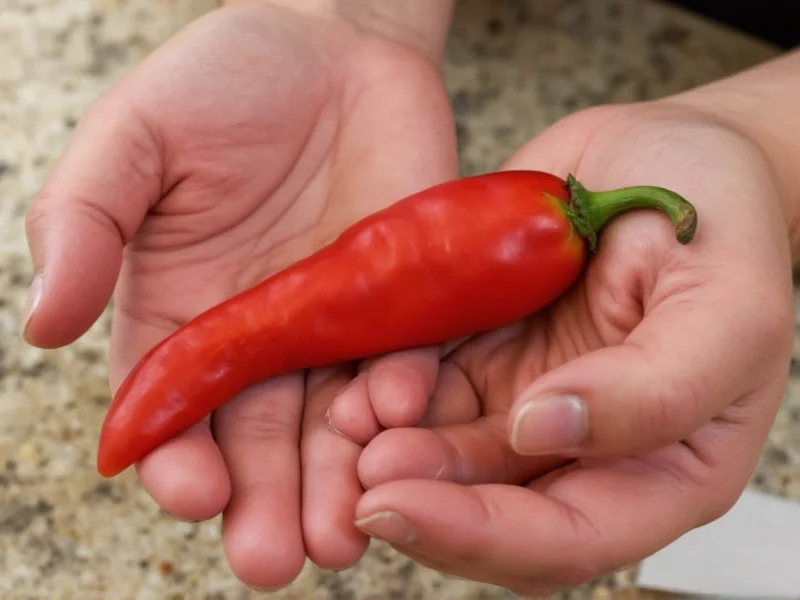 How to Remove Hot Pepper Residue from Hands Fast