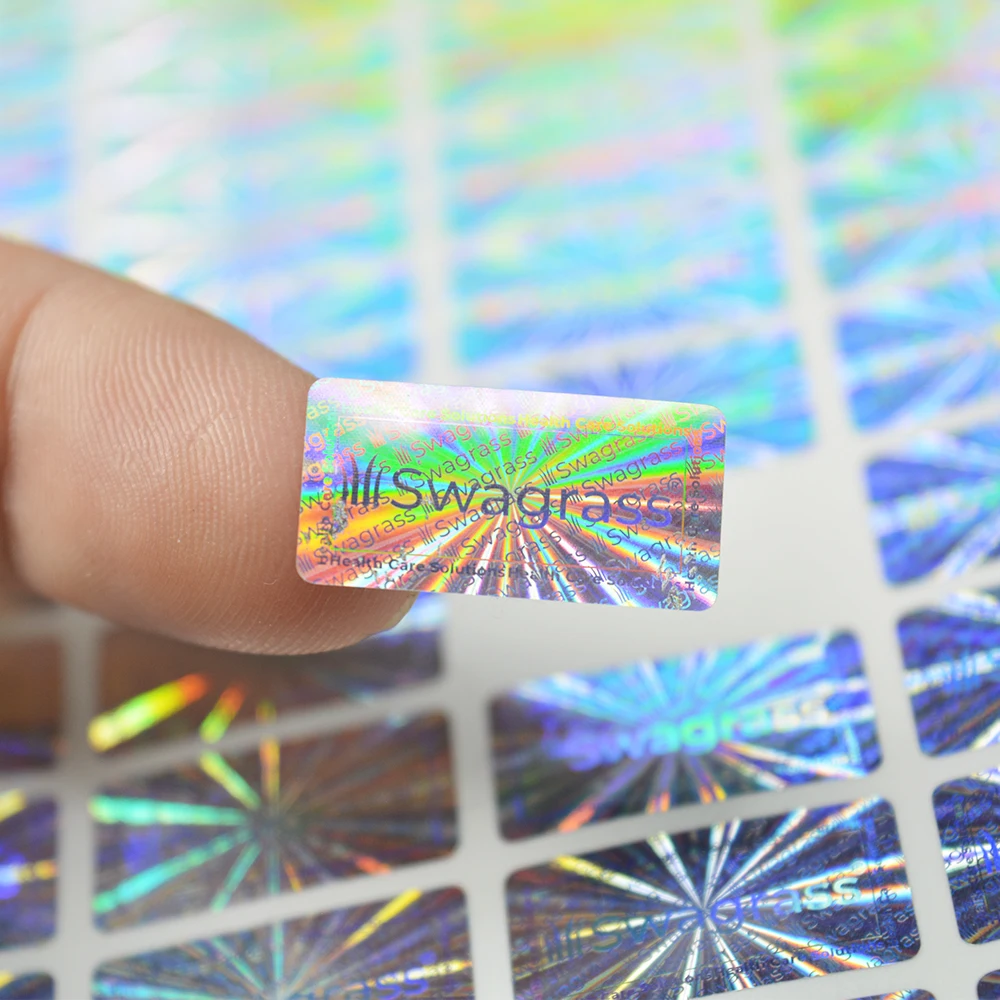 

Hologram sticker id Card Hologram Overlay Secure Holographic Overlay