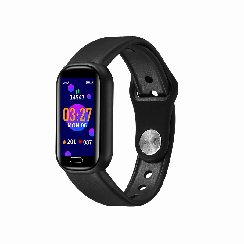 

0.96 Inch Dual BT Music Sleep Monitoring Call Reminder SMS Alerts Social APP Reminder Smart Watch Bands Y16