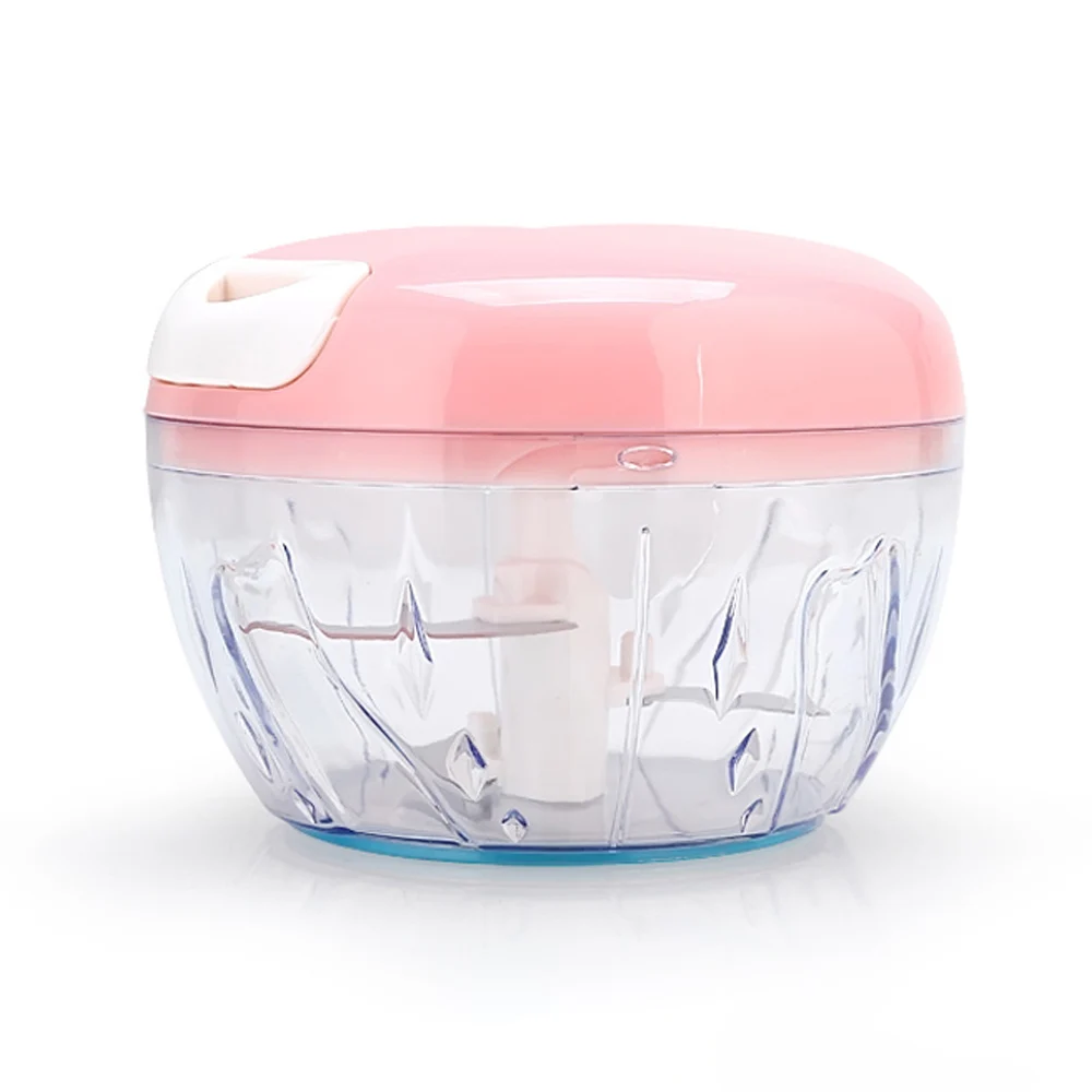 

Mini food garlic vegetable speedy pull chopper onion hand kitchen gadgets stainless steel kitchen accessories tool supplier sale