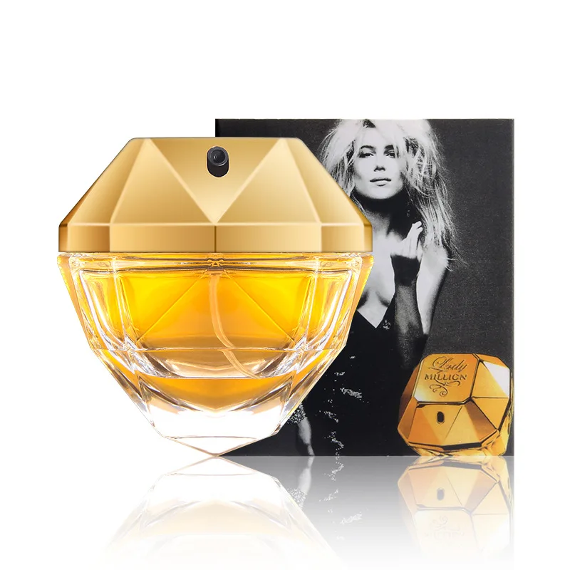 

Gold Million Women's Perfume Gold Diamond Eau De Toilette Long Lasting Floral and Fruity Fragrance 80ml