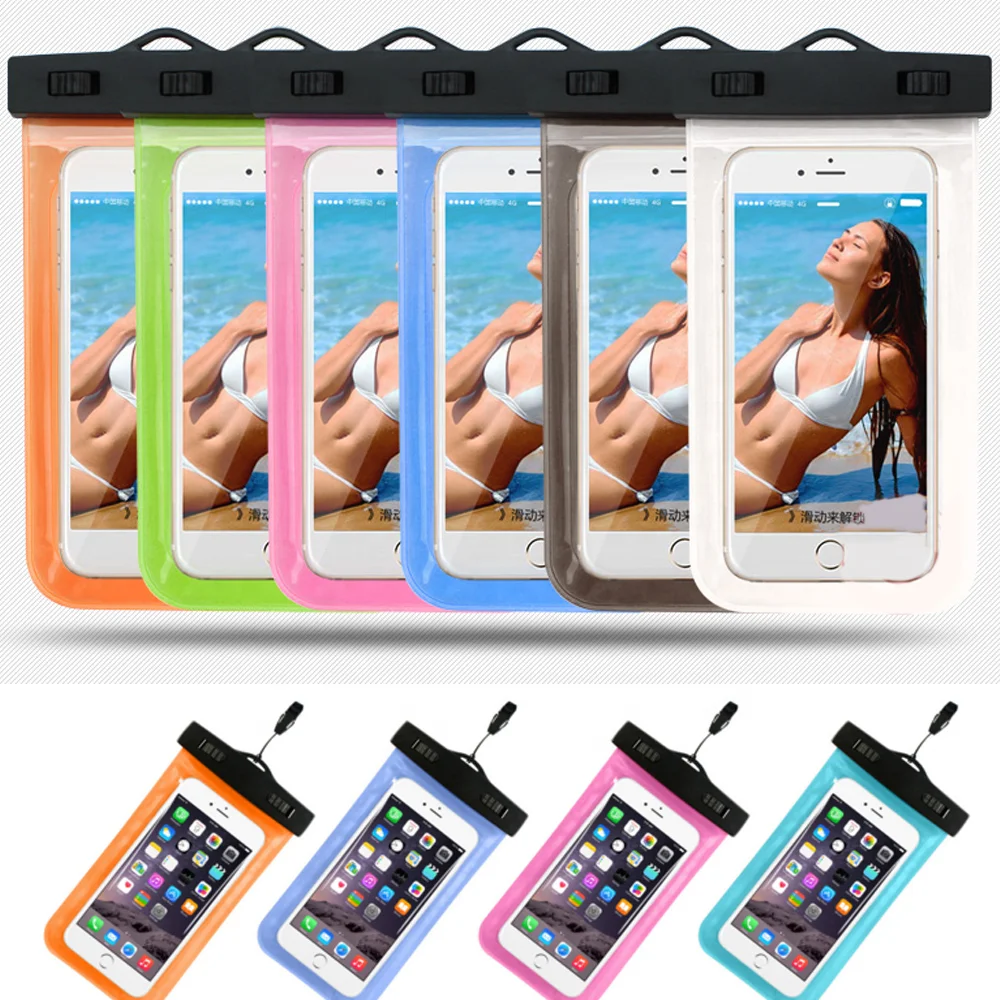 

Universal Waterproof Cell Phone Bag Pouch Carry Cover Waterproof Phone Case for Iphone for Samsung Galaxy note