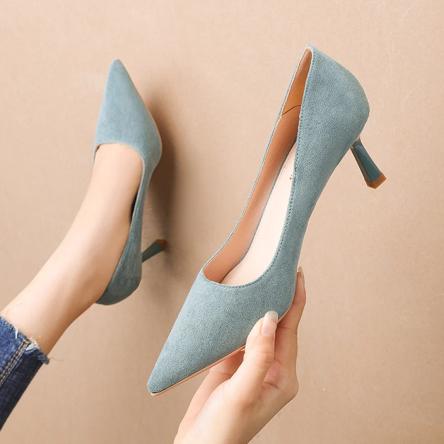 

Hot selling fashion designers 2020 new sexy high heels pumps shoes pics for women