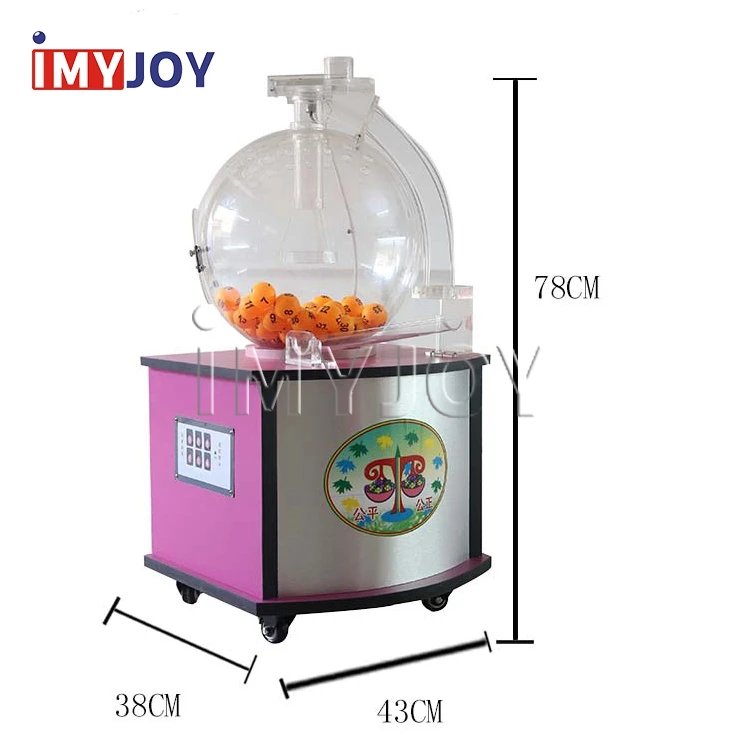 
Factory Lottery Lucky Ball Jet Blowing Lotto Ball Drawing Machine 