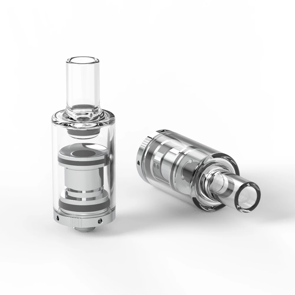 

2021 Empty Glass Vape Cartridge Fashionable Atomizer E-cigarette Vaporizer