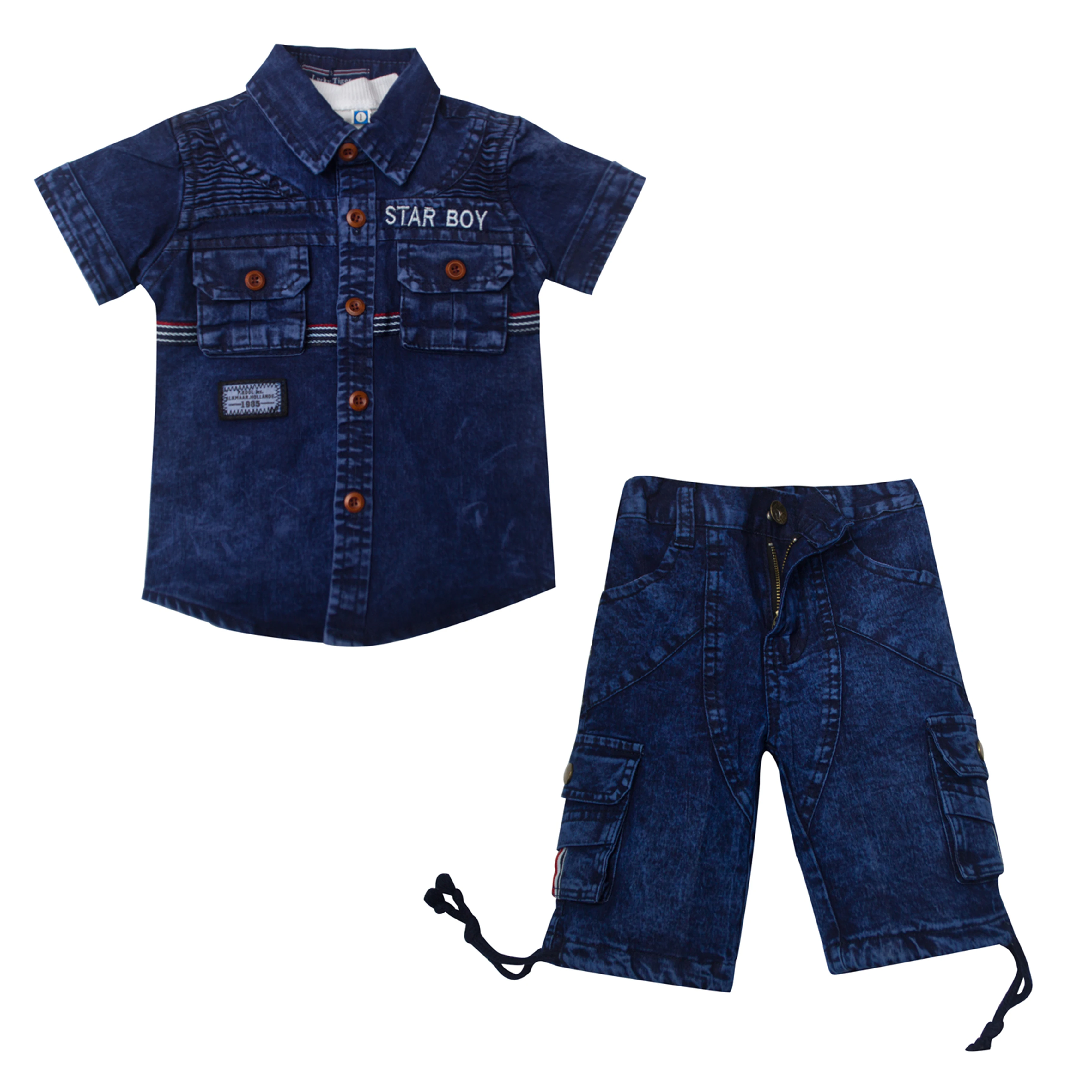 

Factory direct approval of 2020 summer new boy summer clothes set fashion clothes for kid