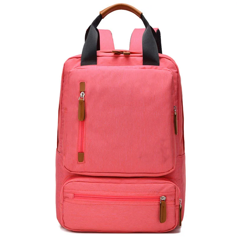 

all-match female college Preppy style simple student outdoor leisure canvas travel backpack