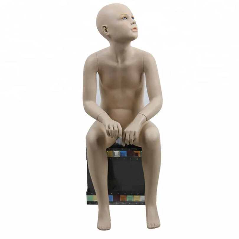 

Sitting Full Body Lifelike Kids Mannequin