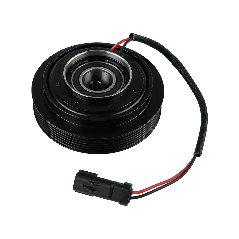 Nicecnc Ac Compressor Clutch Kit Pulley Coil Plate For Dodge Nitro 20072008 V6 3.7l Only