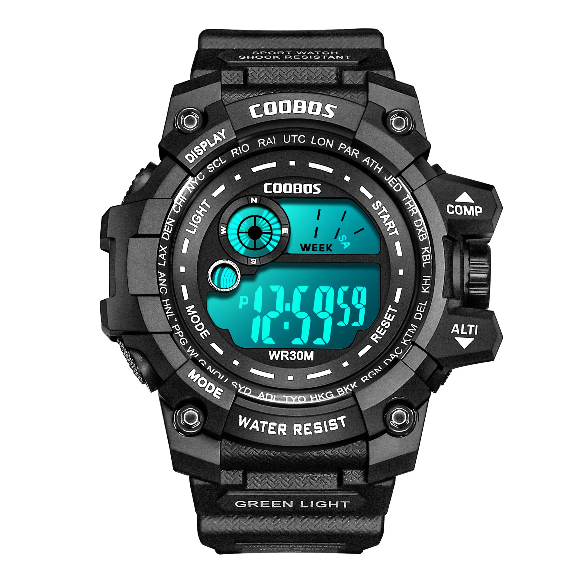 

Luminous Men Outdoor Sport Watches Students Wrist Watch Led Calendar Waterproof Digital Watch Male Clock reloj de hombre
