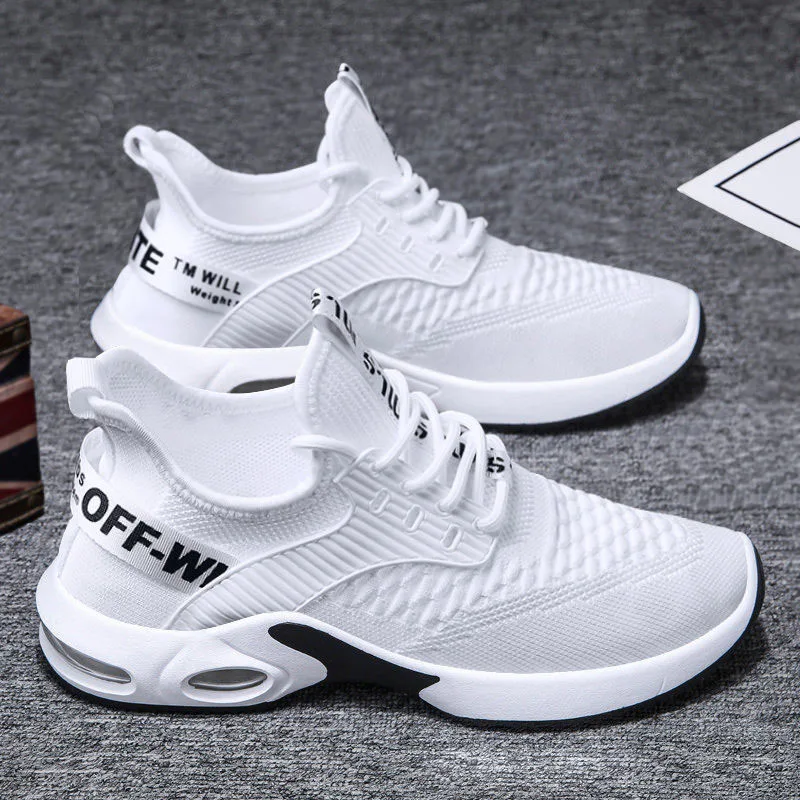 

Men's Cushion Breathable New Four Seasons Sports Casual Lightweight Running Mens Sport Shoes Man Air