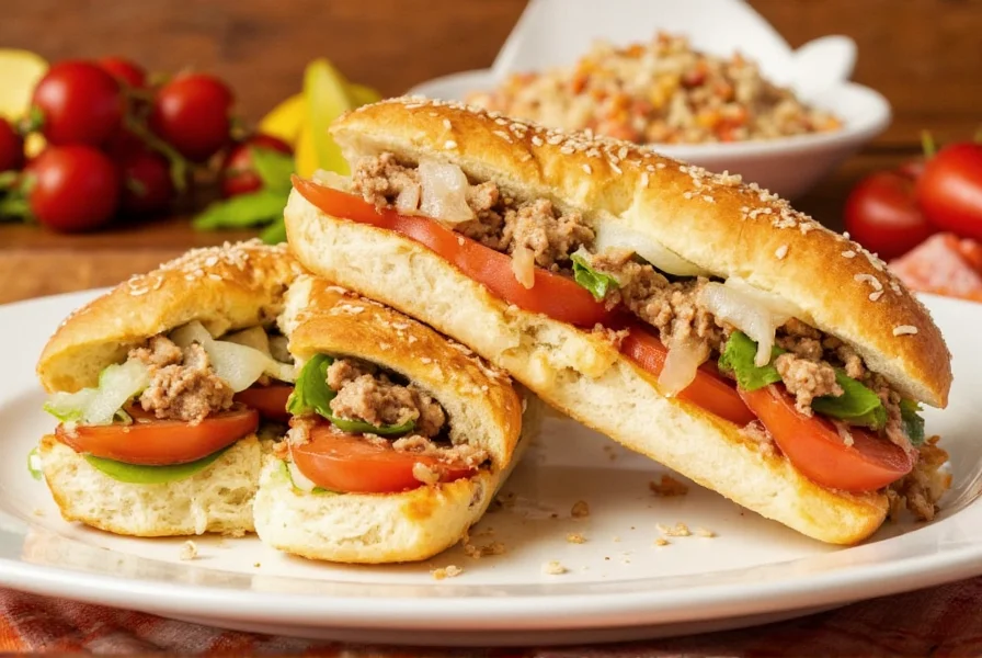 Making an adobo sauce sub step by step