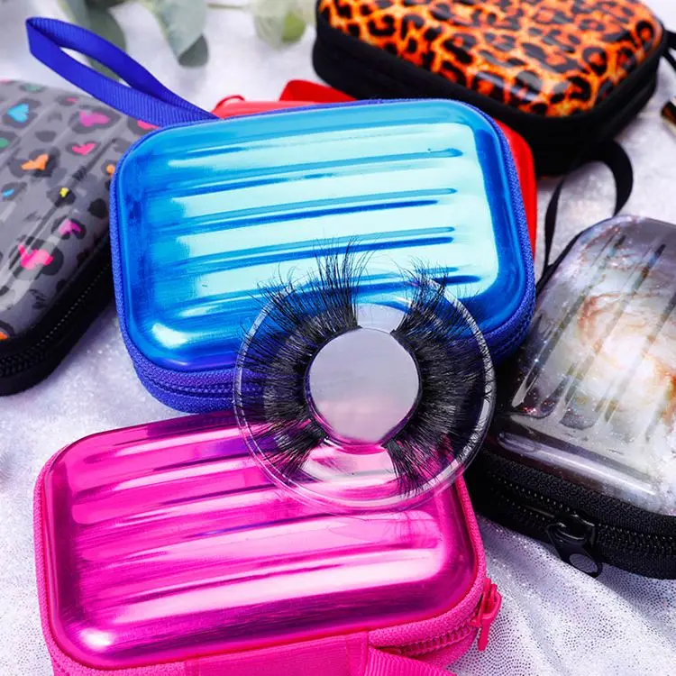 

100% Handmade Long 25mm Strip Mink Lashes Vendor Private Label Thick Faux Mink Eyelashes