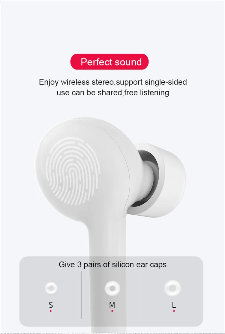 New coming comfortable wearing wireless gaming earphones TW50 BT5.0 mobile phone headphone - ANKUX.COM